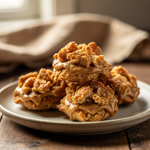 3-Ingredient Peanut Butter Puffs