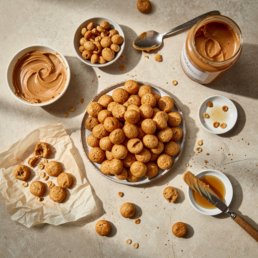 Multiple 3-Ingredient Peanut Butter Puffs crafts from above