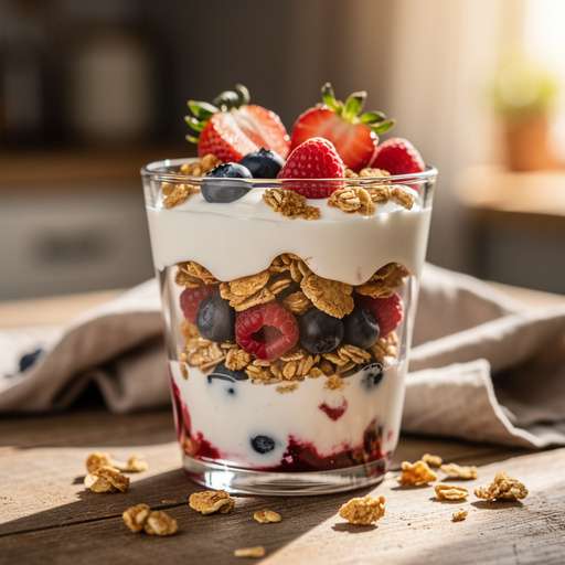 5-Minute Yogurt Parfait Cups