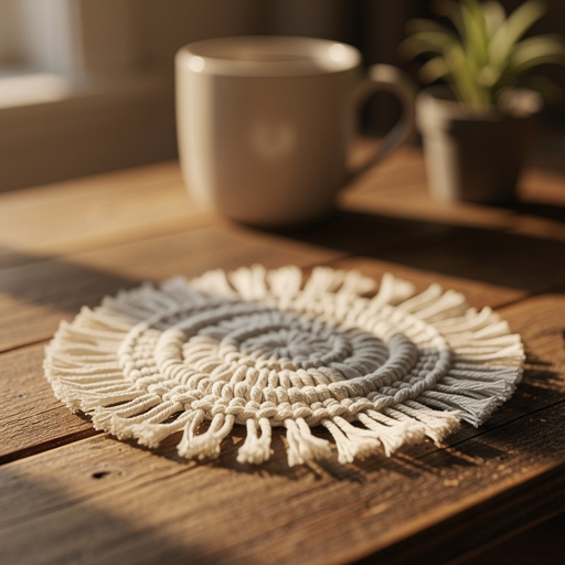 Simple Macrame Coasters
