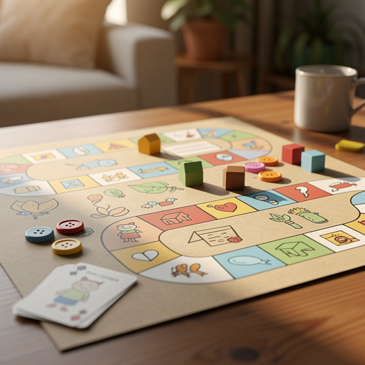 Family Fun Board Game Creation