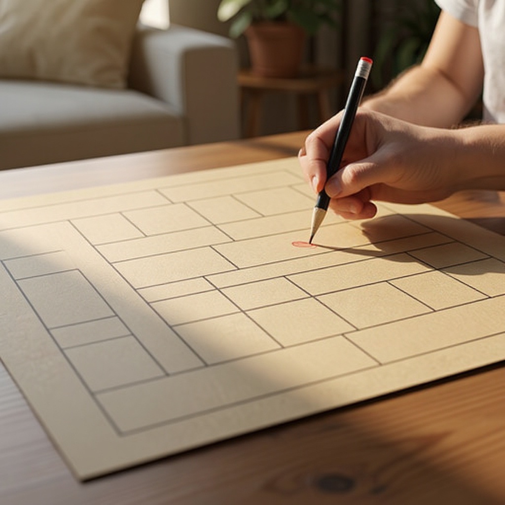 Step 4: Step 4: Draw a 'Start' space and a 'Finish' space. Decorate them to make them st