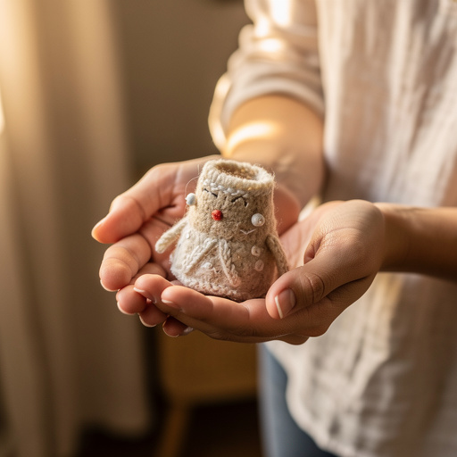 Cozy Canopy Creation held in hand