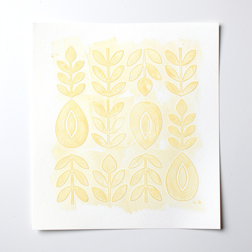 DIY Block Printing Art