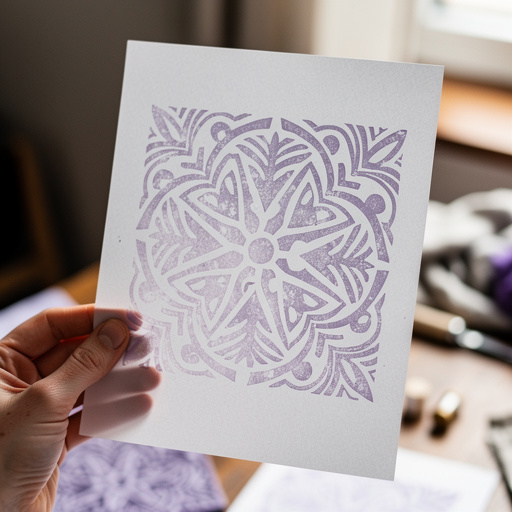 Fabric Block Printing Fun held in hand