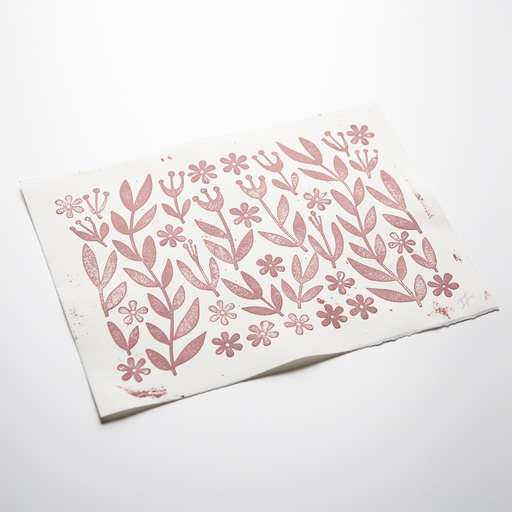 DIY Block Printing on Paper