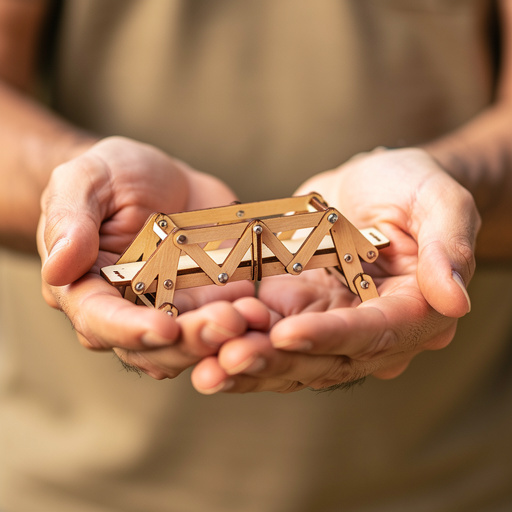 Sturdy Stick Span Builders held in hand
