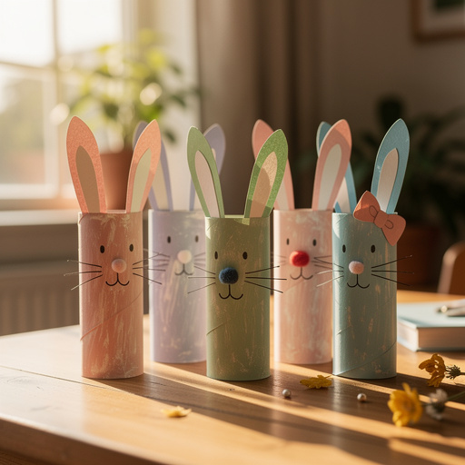 Paper Roll Bunny Buddies
