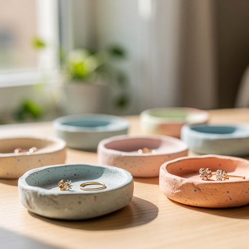 Air Dry Clay Trinket Dishes