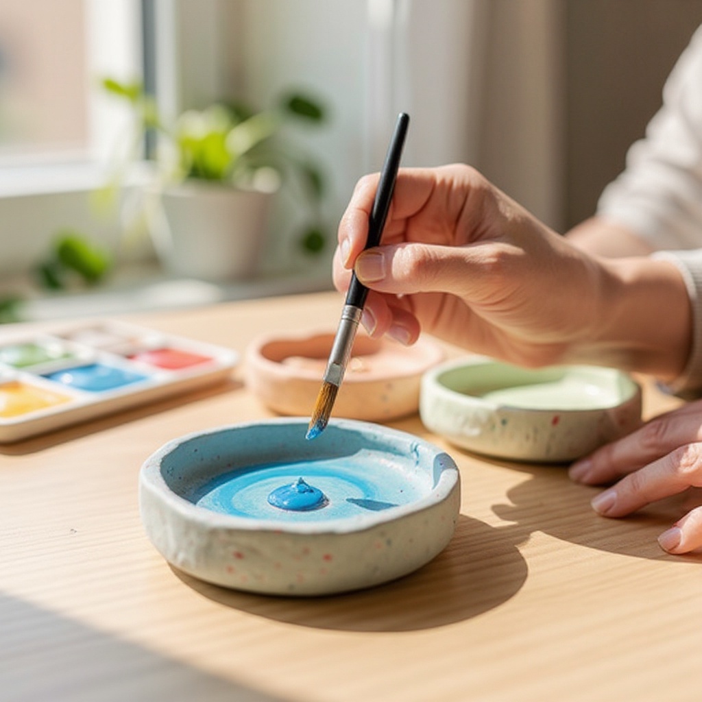 Step 9: If you're adding any separate elements, like a small decorative bead or a sculpt