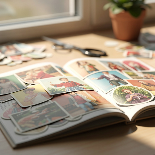 Magazine Picture Story Collage