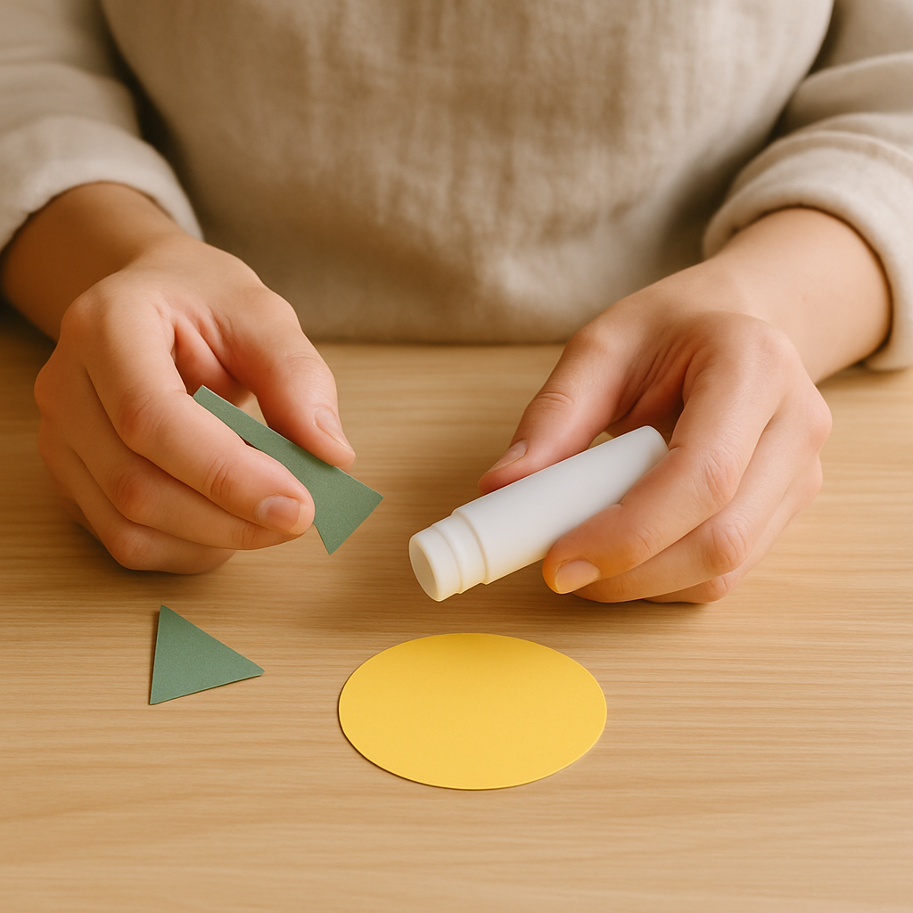 Step 4: Step 4: Add ears or antennae. For ears, cut two small triangles from a contrasti