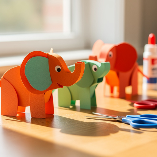 Construction Paper Animals