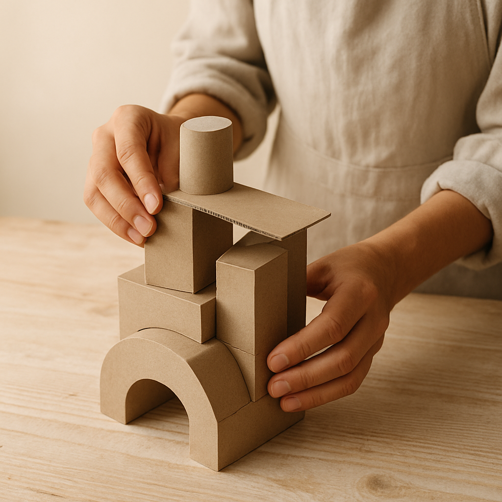 Step 10: Build upwards or outwards carefully: If your design involves multiple tiers or e