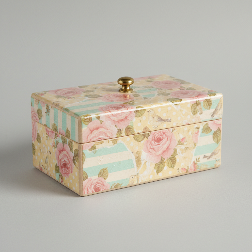 Decoupage Trinket Boxes