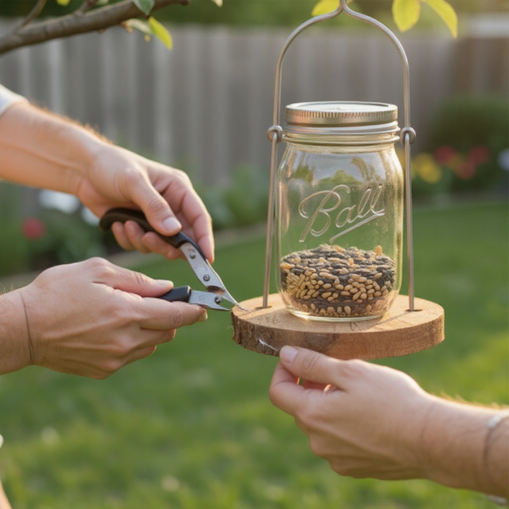 Step 2: Cut an 18-inch piece of craft wire using wire cutters.