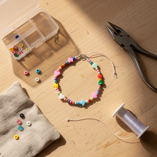 Multiple Beaded Friendship Charms crafts from above