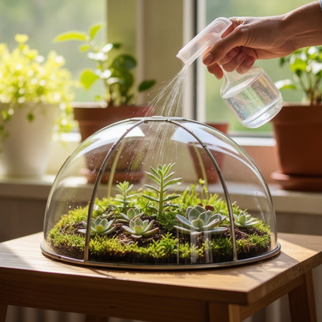 Step 8: Gently remove each plant from its nursery pot, loosening any tightly bound roots
