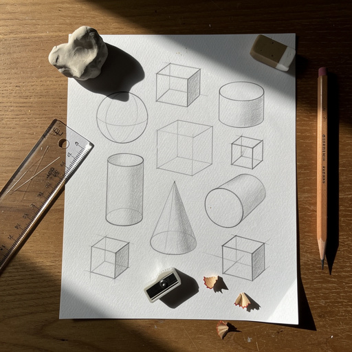 Multiple Shape-Based Drawing Fundamentals crafts from above