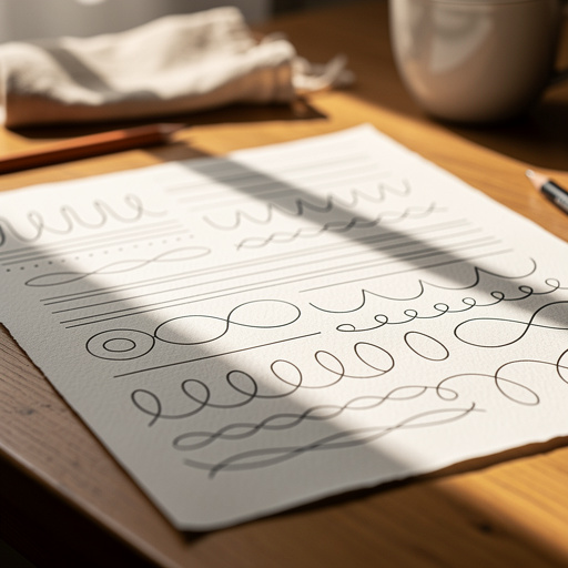 Line Control Drawing Drills