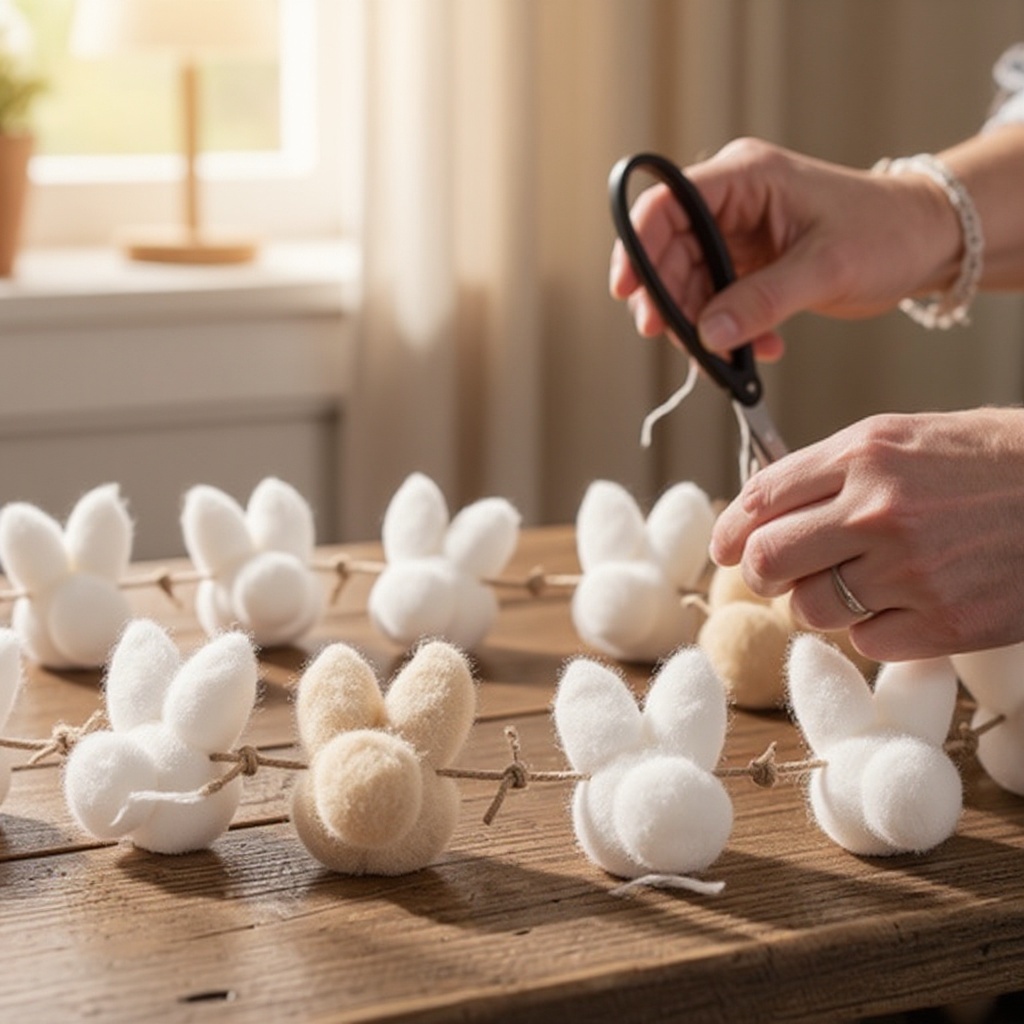 Step 2: **Step 2: Determine and Cut Your Garland Length.** Decide how long you want your