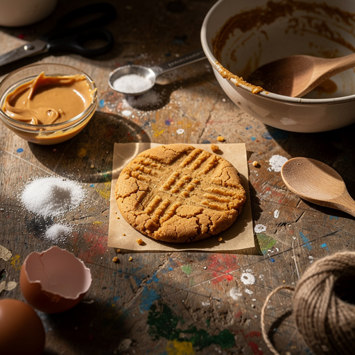 Multiple 3-Ingredient Peanut Butter Cookies crafts from above