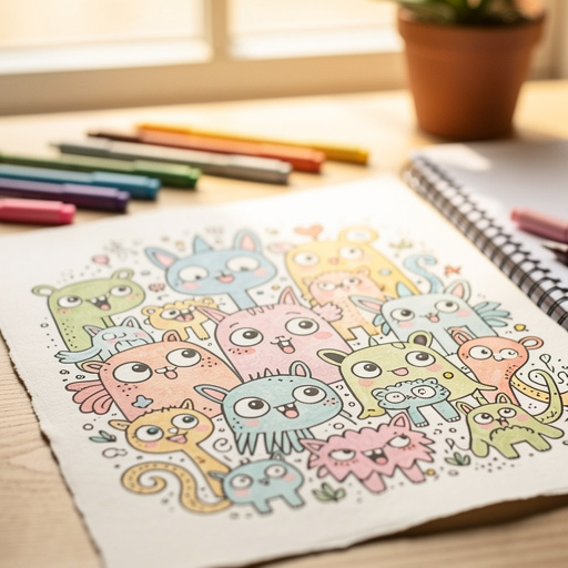 Whimsical Doodle Creatures