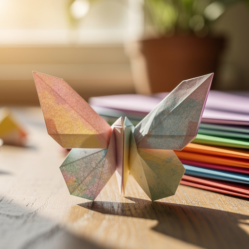Origami Paper Butterfly