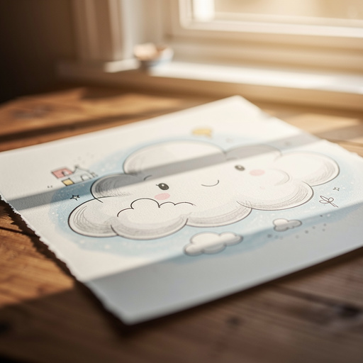 Whimsical Cloud Sketch