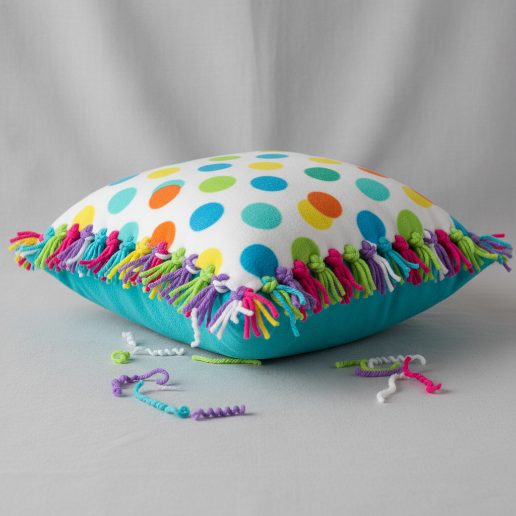 No-Sew Fleece Pillow