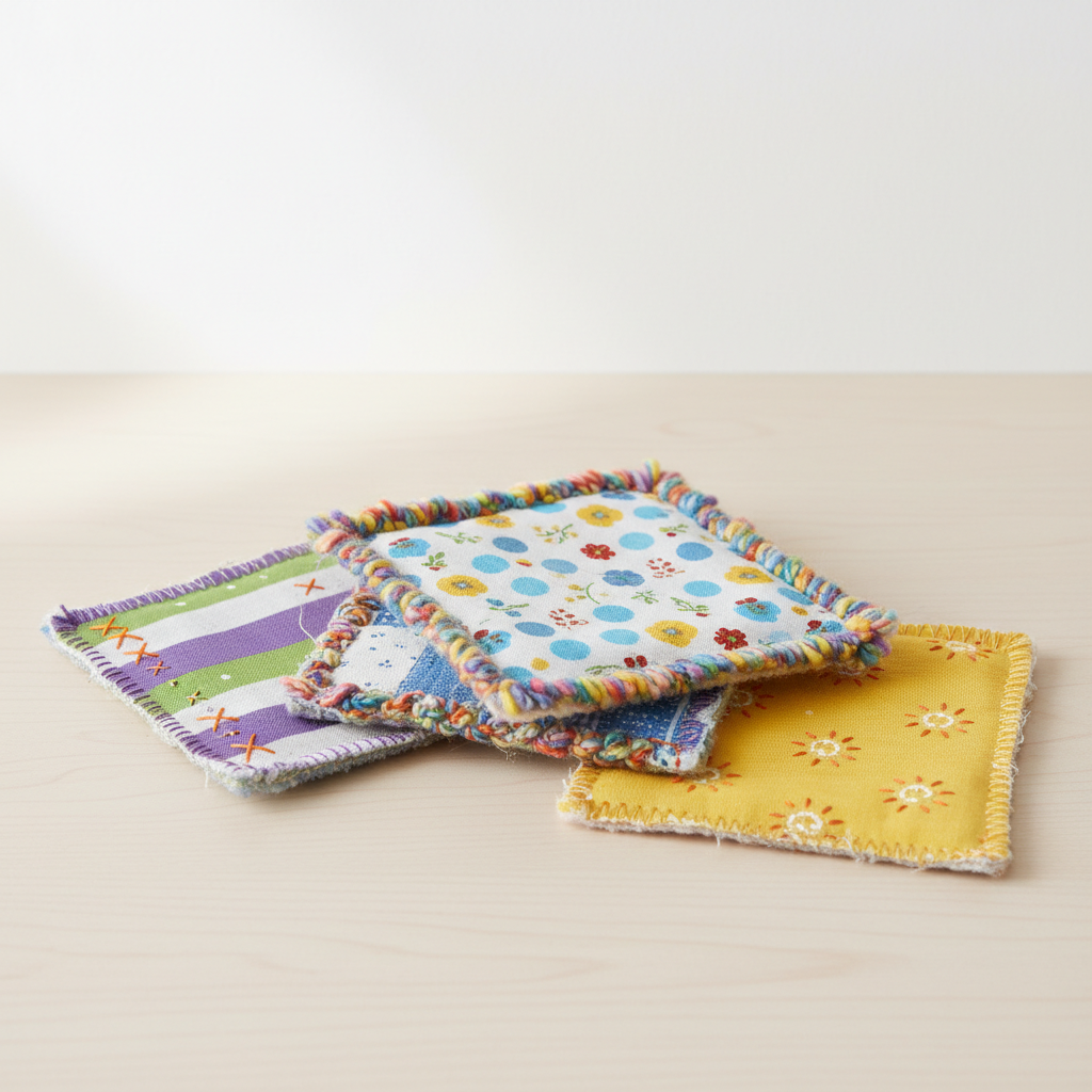 Simple Fabric Coasters