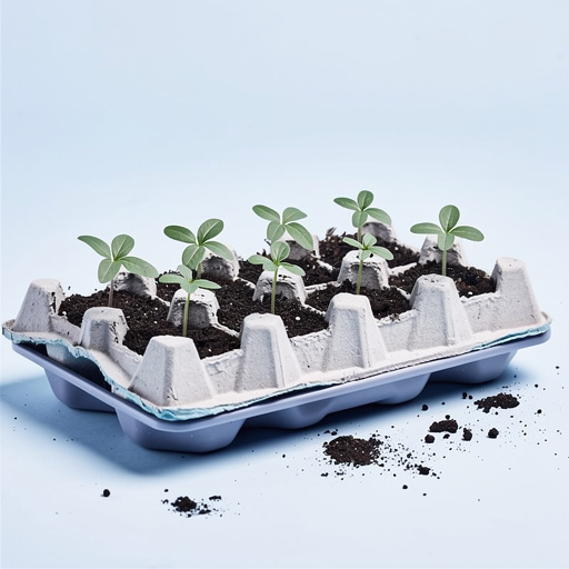 Egg Carton Seedling Starters
