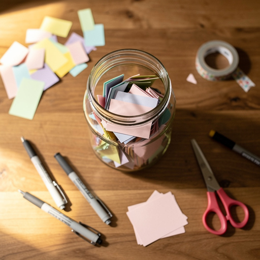 Multiple Family Memory Jar Keepsakes crafts from above