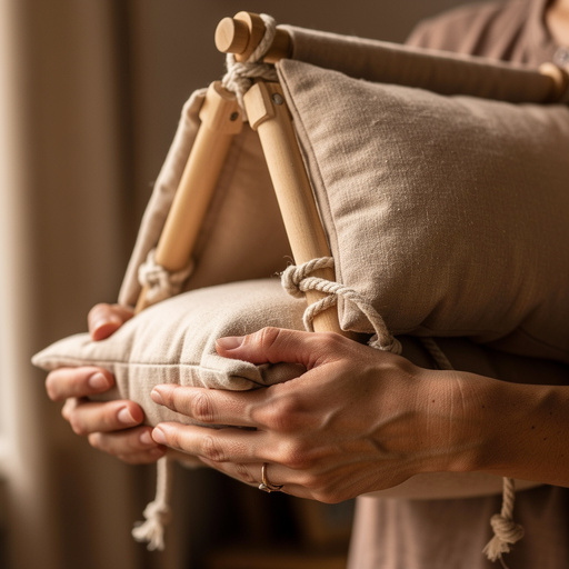 Cozy Corner Fort Kit held in hand