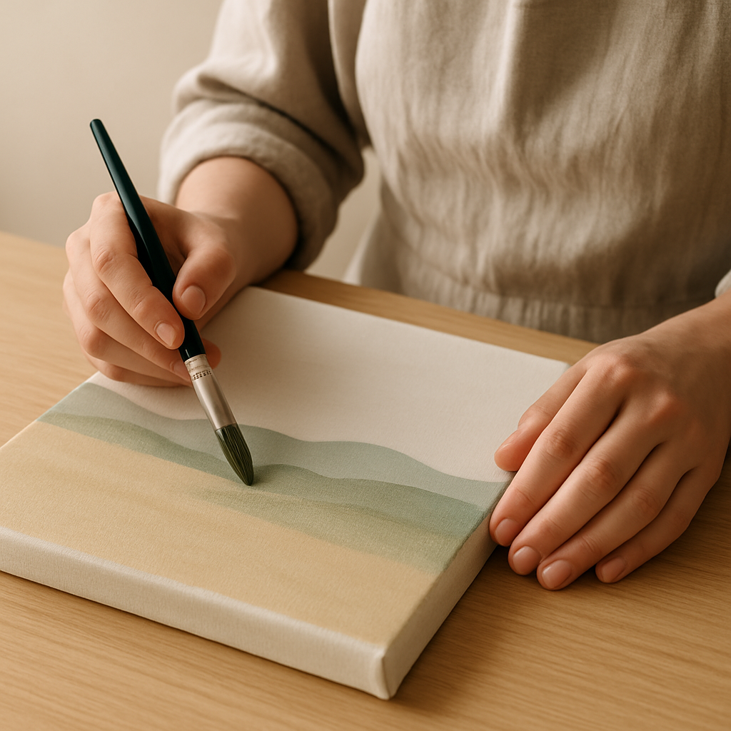 Step 6: Step 6: Introduce Mid-Ground Elements with Direction. Once your background is dr