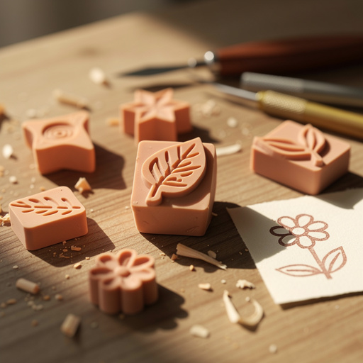 DIY Eraser Carving Stamps