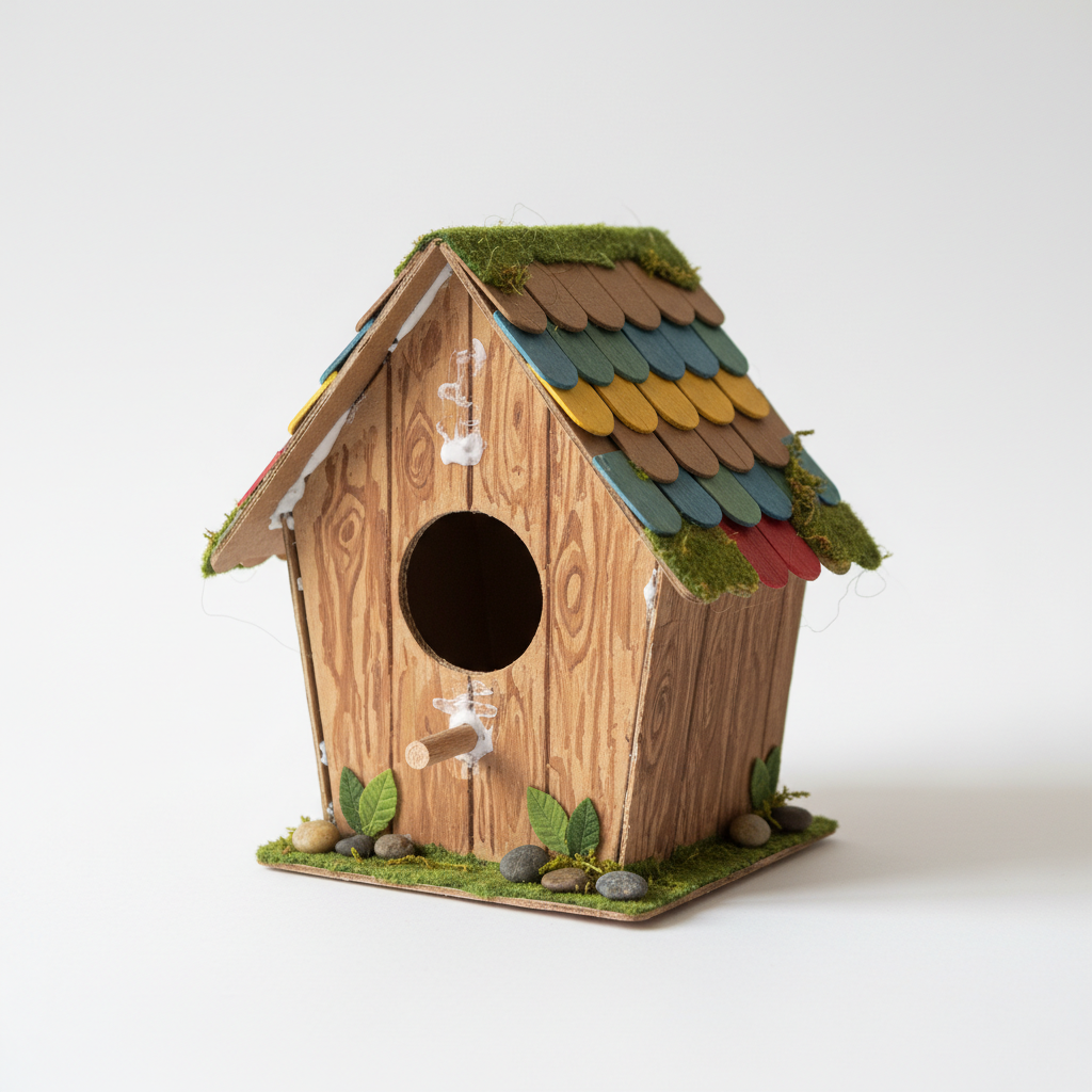 DIY Wooden Birdhouse