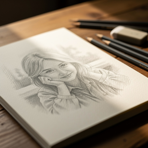 Classic Pencil Sketch