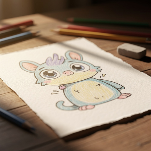 Whimsical Creature Sketch