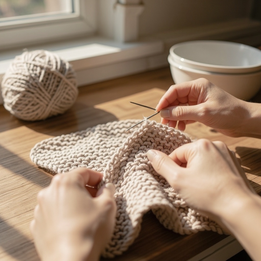 Step 1: Cast on 30 stitches onto your right needle. This creates the foundation of your 