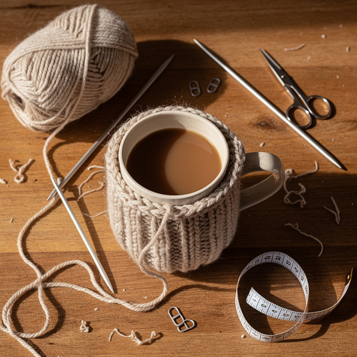 Multiple Cozy Knit Mug Hugs crafts from above