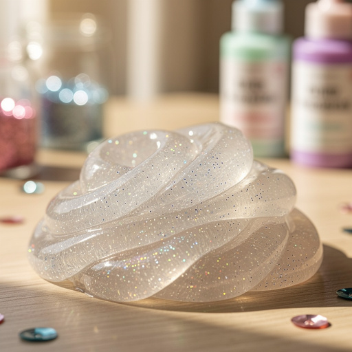 Sparkly Glue Slime Fun