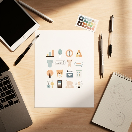 Multiple Digital Stamp Design Fun crafts from above