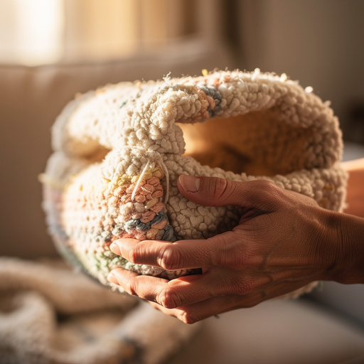 Cozy Blanket Hideaway held in hand