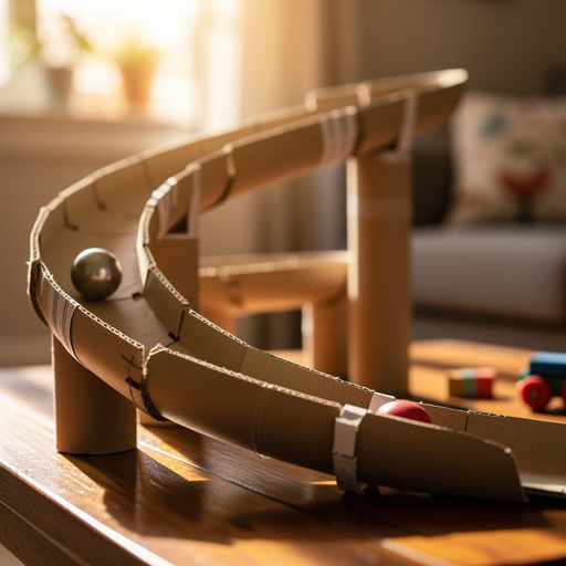Cardboard Tube Track Builders