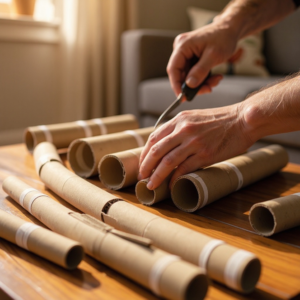 Step 3: Using scissors or a craft knife (with adult supervision), carefully cut a long s