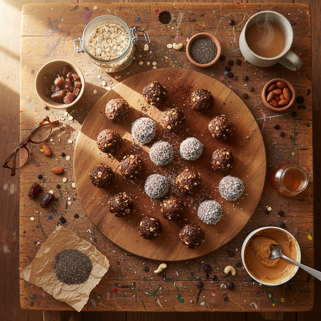 Multiple No-Bake Energy Ball Bonanza crafts from above