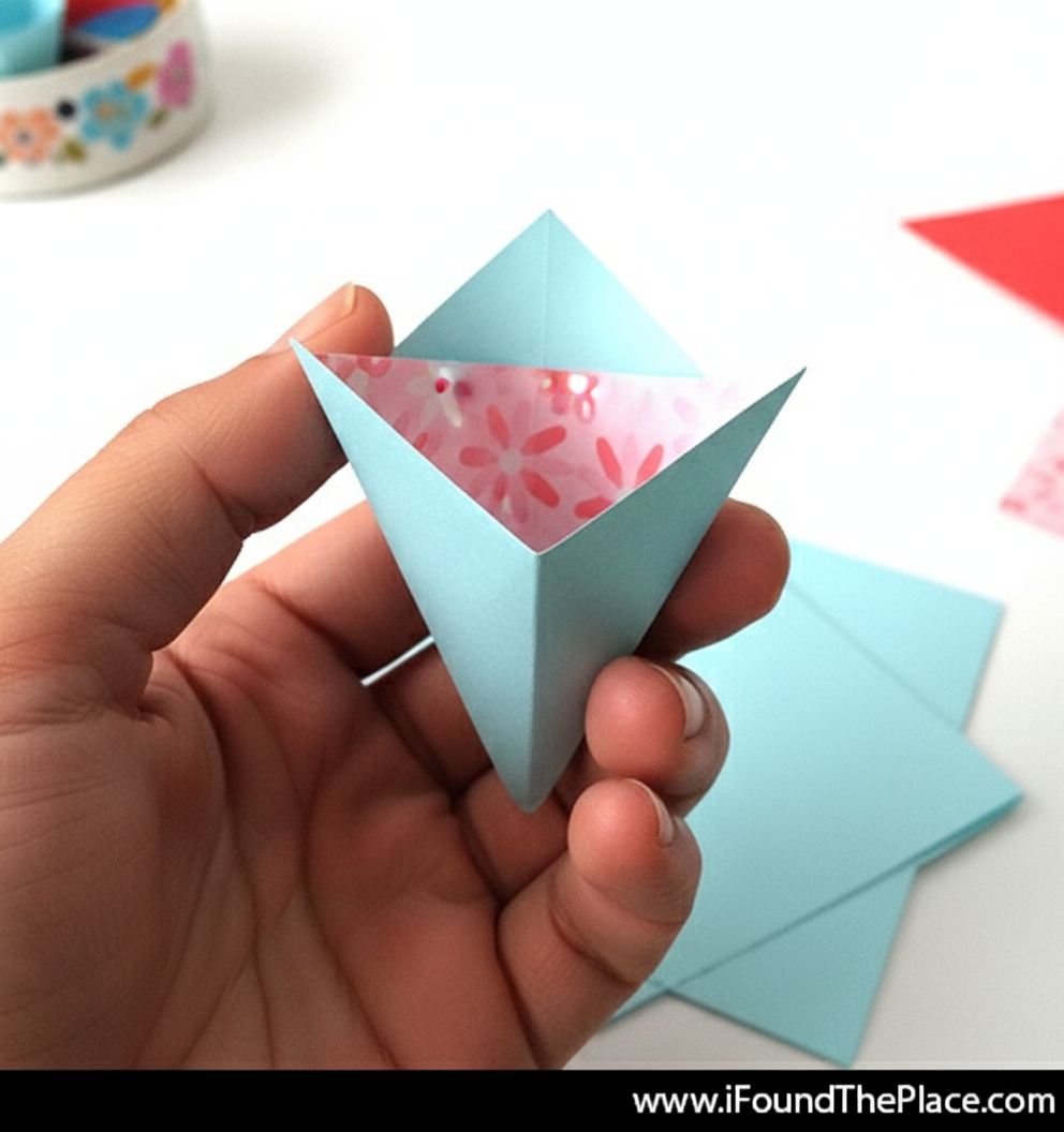 Paper Cup held in hand