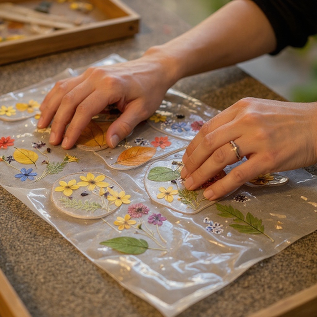 Step 7: Press down firmly all over the contact paper to ensure a good seal and remove an