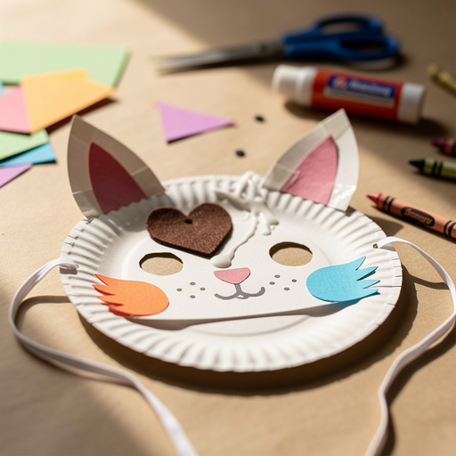Paper Plate Animal Masks